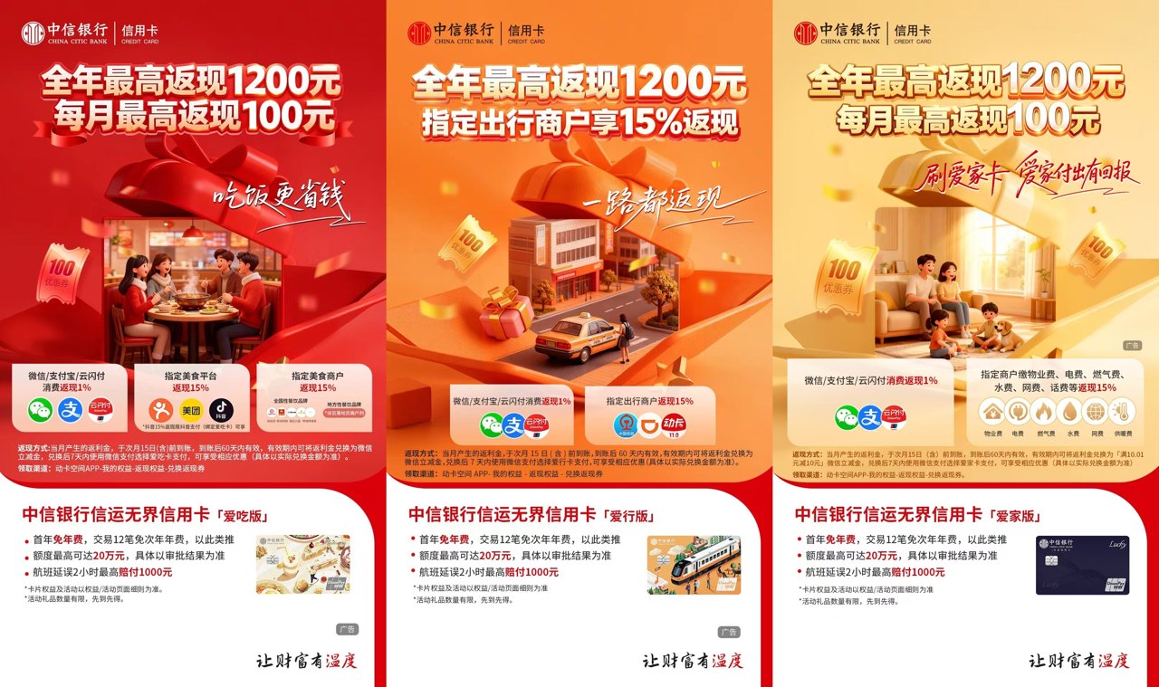 中信银行信用卡2026年上半年经营提质,精细化场景深耕释放消费服务新动能